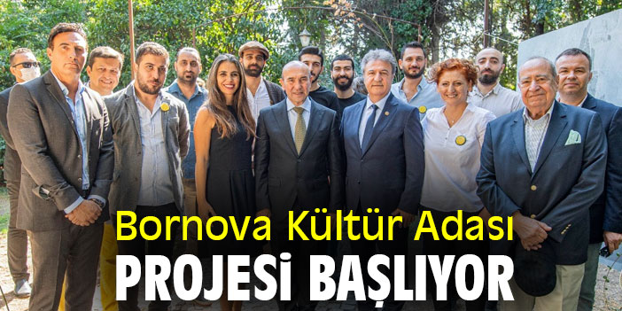 Bornova Kültür Adası projesi başlıyor