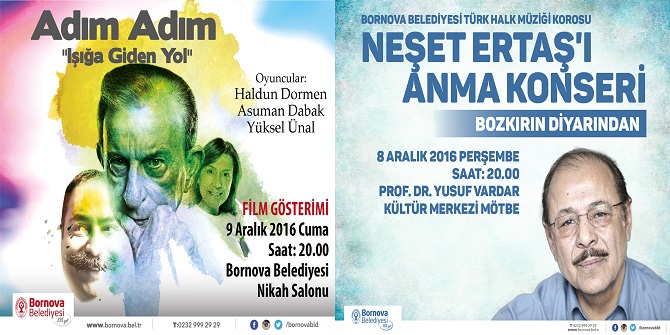 Bornova bu hafta da sanat dolu