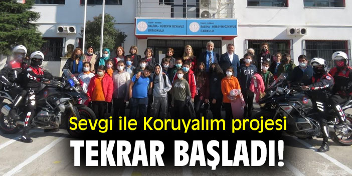 Sevgi ile Koruyalım projesi tekrar başladı!