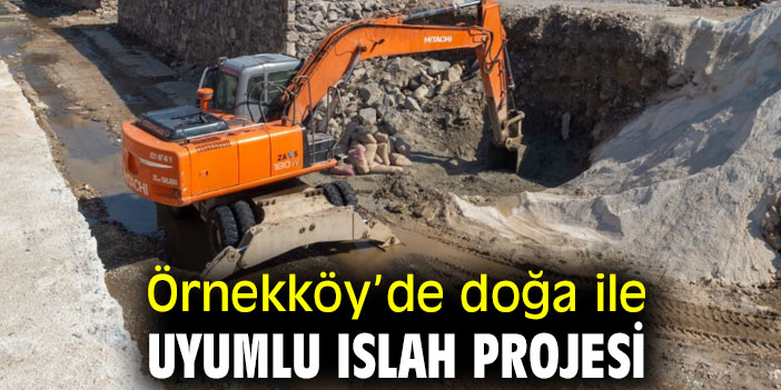Örnekköy’de doğa ile uyumlu ıslah projesi