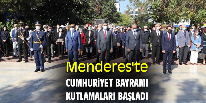 Menderes'te Cumhuriyet Bayramı kutlamaları başladı