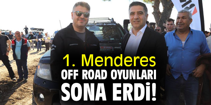 1. Menderes Off Road Oyunları sona erdi!
