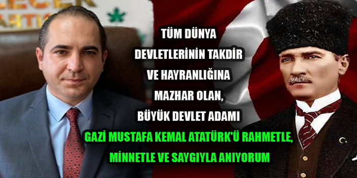 ONUR SİVASLI’DAN ‘10 KASIM’ MESAJI
