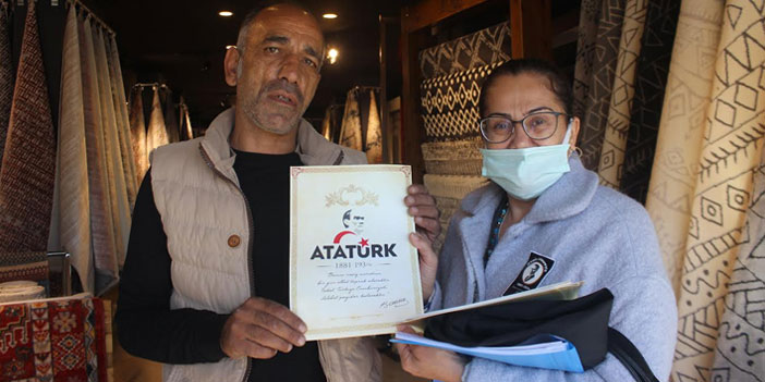 CHP Aliağa, Atatürk’ü andı