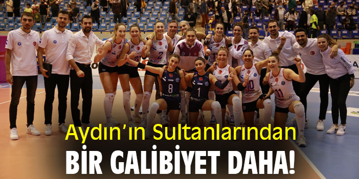 Aydın’ın Sultanlarından bir galibiyet daha!