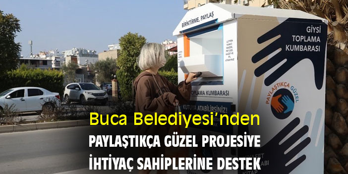 Buca Belediyesi’nden Paylaştıkça Güzel projesiye ihtiyaç sahiplerine destek