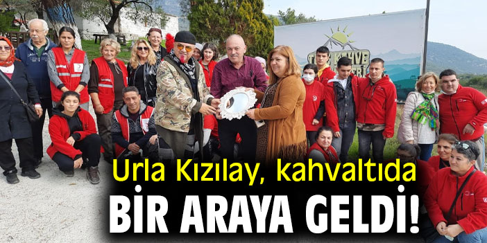 Urla Kızılay, kahvaltıda bir araya geldi!