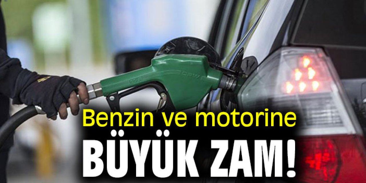 Araç Sahipleri Dikkat! Benzin ve motorine büyük zam!
