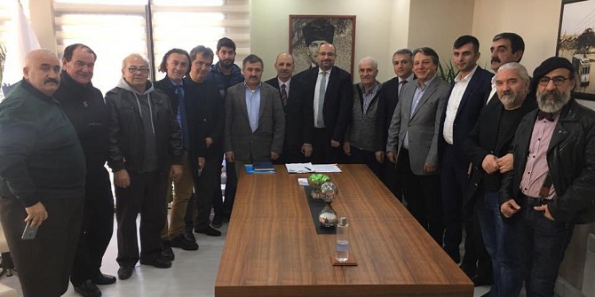 Dadaşlardan İzmir Büyükşehir'e ziyaret