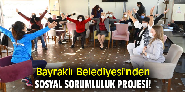 Bayraklı Belediyesi'nden sosyal sorumluluk projesi!