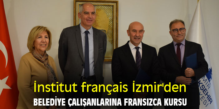 İnstitut français İzmir'den belediye çalışanlarına Fransızca kursu