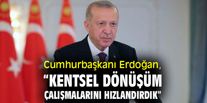 Cumhurbaşkanı Erdoğan'dan İzmir'de önemli açıklamalar!