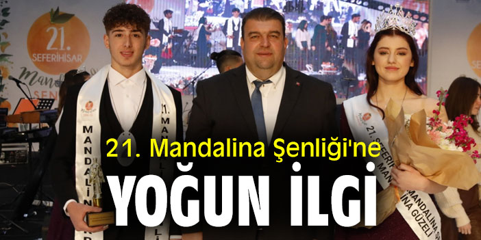21. Mandalina Şenliği'ne yoğun ilgi