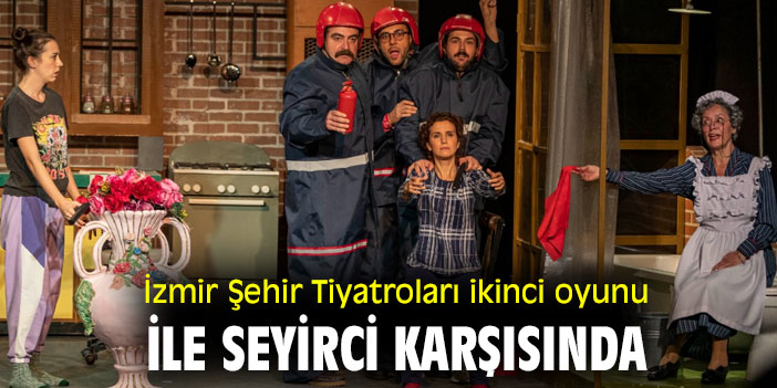 İzmir Şehir Tiyatroları ikinci oyunu ile seyirci karşısında