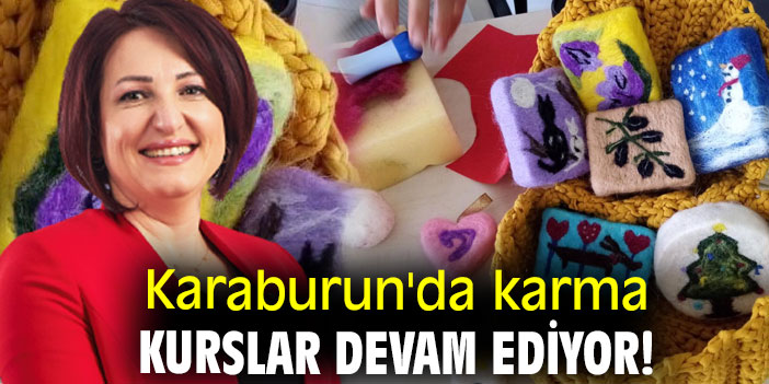 Karaburun'da karma kurslar devam ediyor!