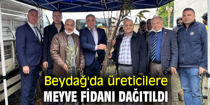 Beydağ'da üreticilere meyve fidanı dağıtıldı