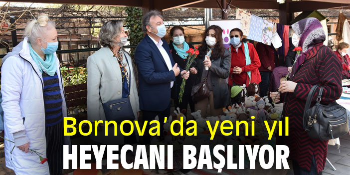 Bornova’da yeni yıl heyecanı başlıyor