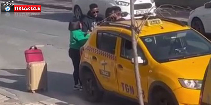 Aynı taksici, yine fazla para istedi!