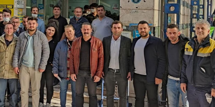 Öz Haber iş Sendikası'ndan PTT çalışanlarına ziyaret!