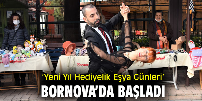 ‘Yeni Yıl Hediyelik Eşya Günleri’ Bornova’da başladı