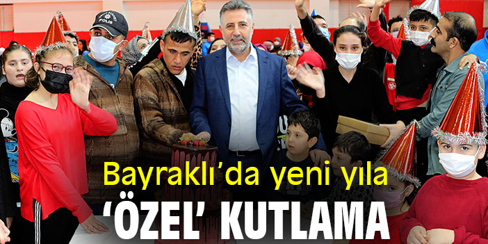 Bayraklı’da yeni yıla ‘Özel’ kutlama
