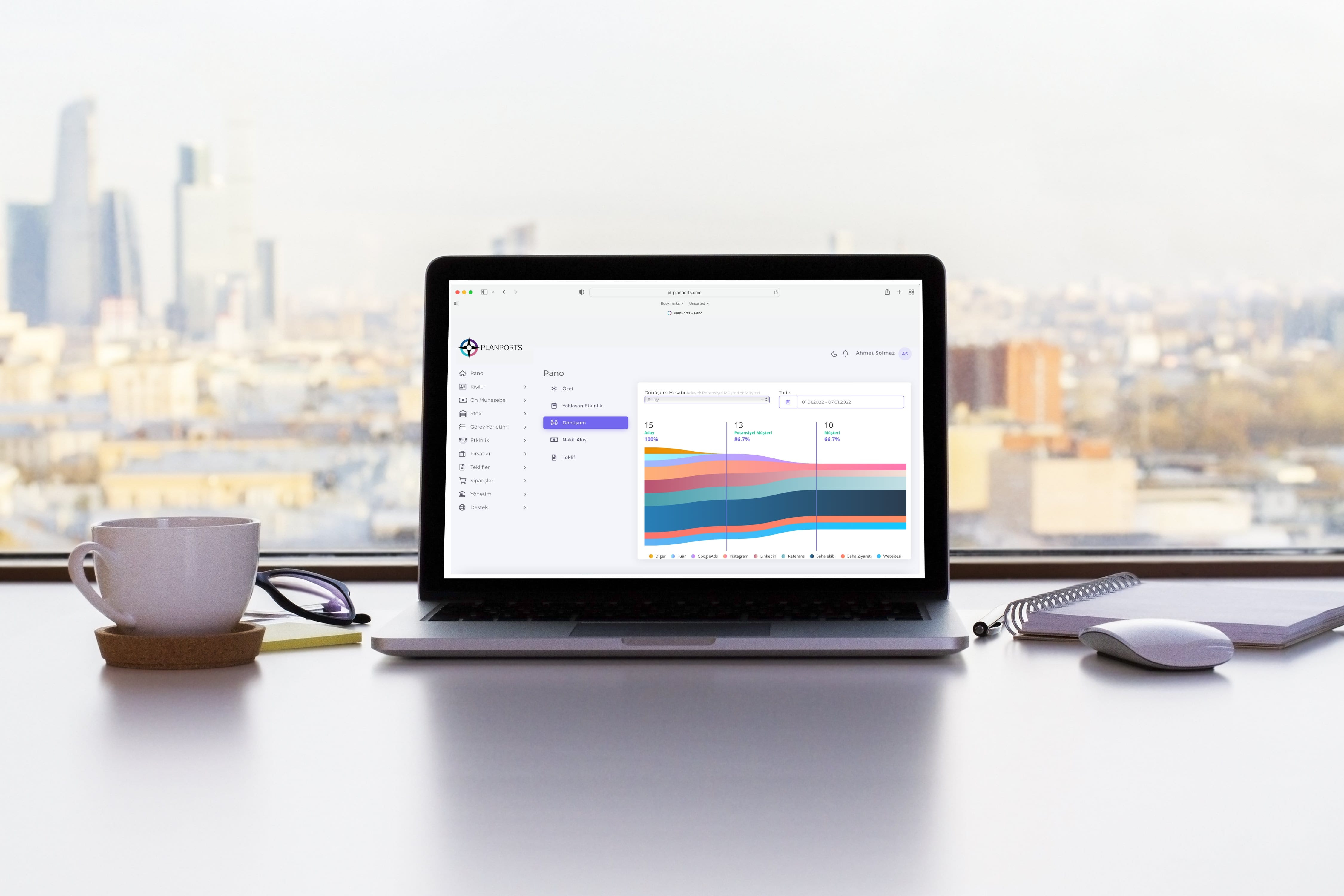 CRM yazılımı kullanan işletmeler öne çıkıyor