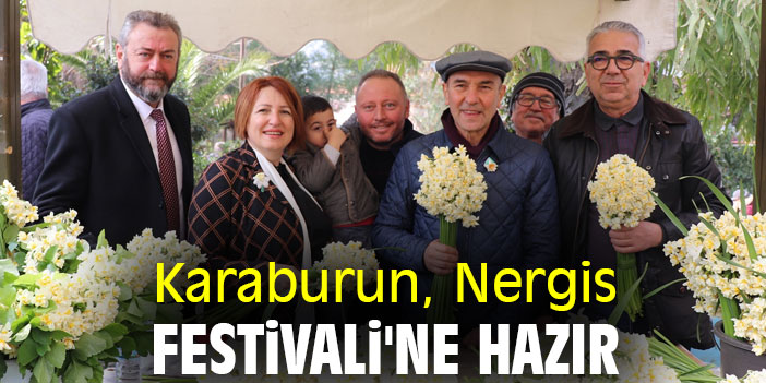 Karaburun, Nergis Festivali'ne hazır