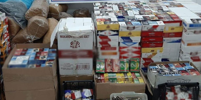 Tütün kaçakçılarına yönelik operasyon