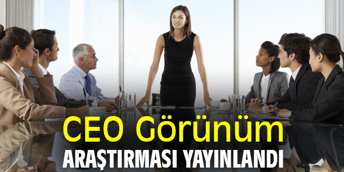 CEO Görünüm Araştırması yayınlandı