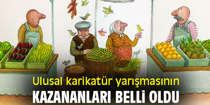 Ulusal karikatür yarışmasının kazananları belli oldu