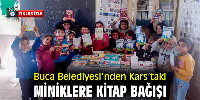 Buca Belediyesi, Kars’a kitap köprüsü kurdu
