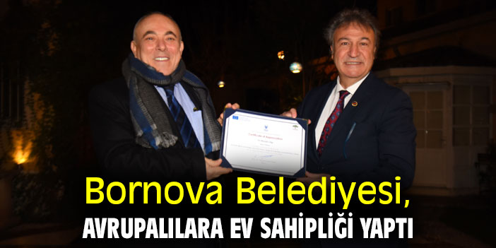 Bornova Belediyesi, Avrupalılara ev sahipliği yaptı