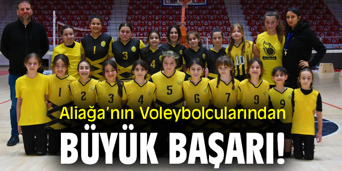 Aliağa’nın Voleybolcularından Büyük Başarı!