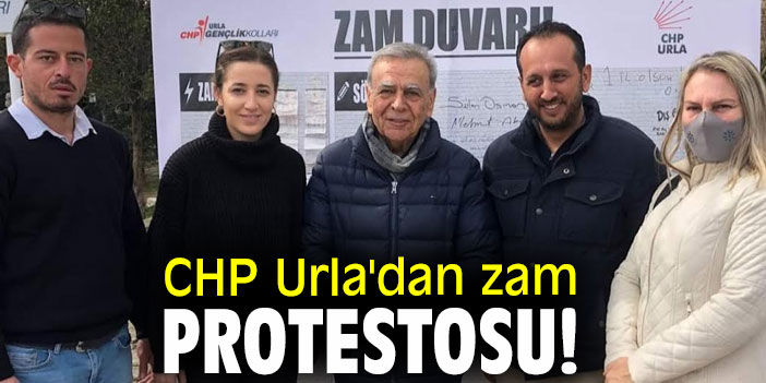 CHP Urla'dan zam protestosu!