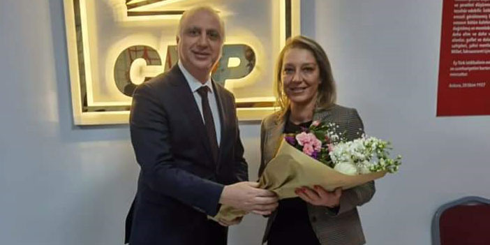 Erkan Karasu'dan CHP Narlıdere'ye ziyaret