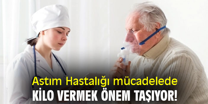 Astım Hastalığı mücadelede kilo vermek önem taşıyor!