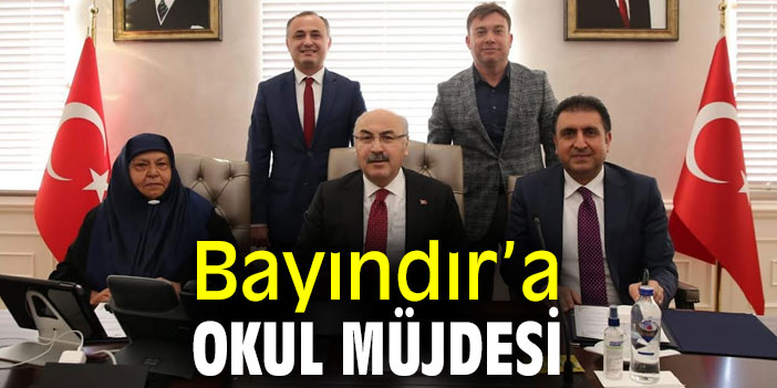 Bayındır’a Okul Müjdesi
