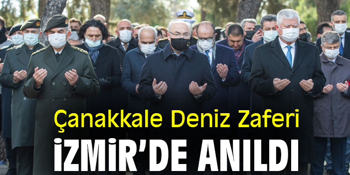 Çanakkale Deniz Zaferi, İzmir’de anıldı