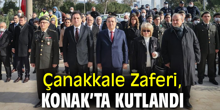 Çanakkale Zaferi, Konak’ta kutlandı