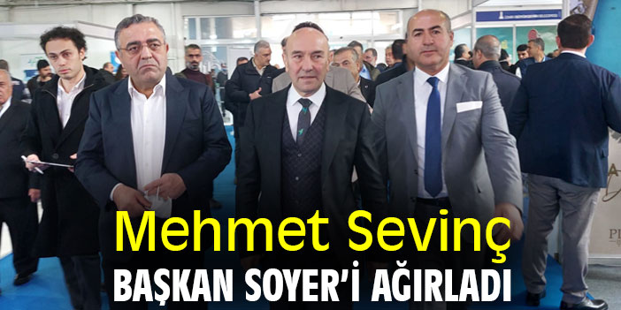 Mehmet Sevinç, Başkan Soyer’i ağırladı