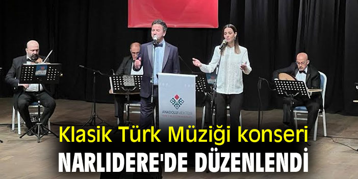 Klasik Türk Müziği konseri Narlıdere'de düzenlendi