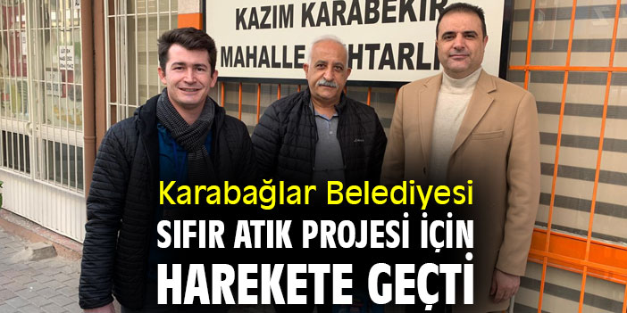 Karabağlar Belediyesi, Sıfır Atık Projesi için harekete geçti