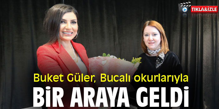 Buket Güler, Bucalı okurlarıyla bir araya geldi