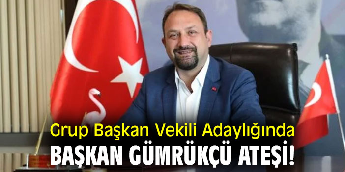 Grup Başkan Vekili Adaylığında Başkan Gümrükçü Ateşi!