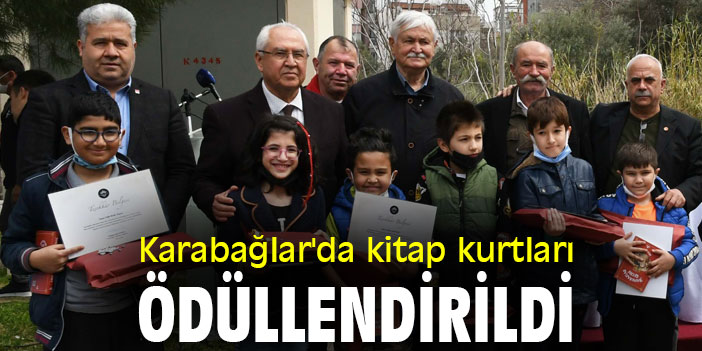 Karabağlar'da kitap kurtları ödüllendirildi