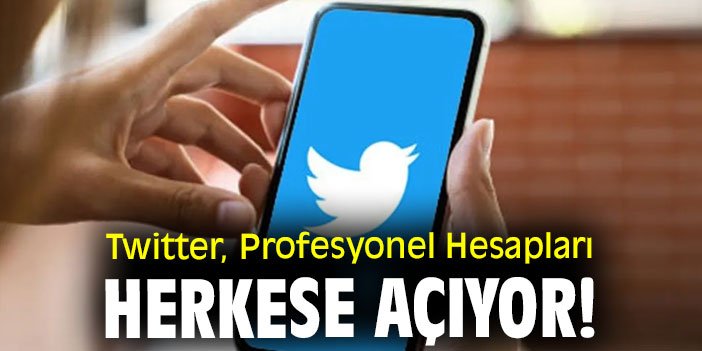 Twitter, Profesyonel Hesapları herkese açıyor!