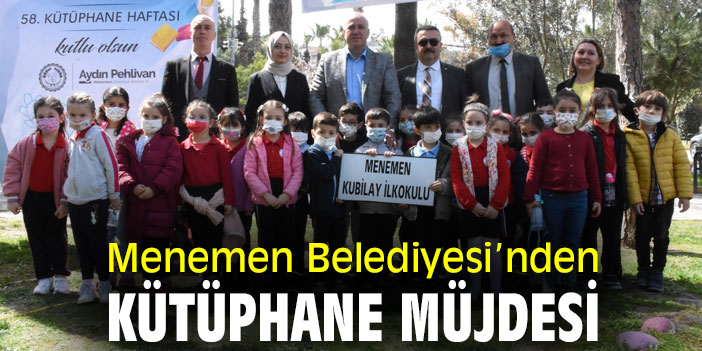 Menemen Belediyesi'nden Kütüphane Müjdesi