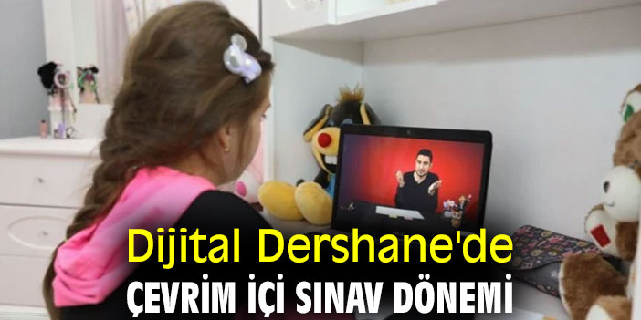 Dijital Dershane'de çevrim içi sınav dönemi