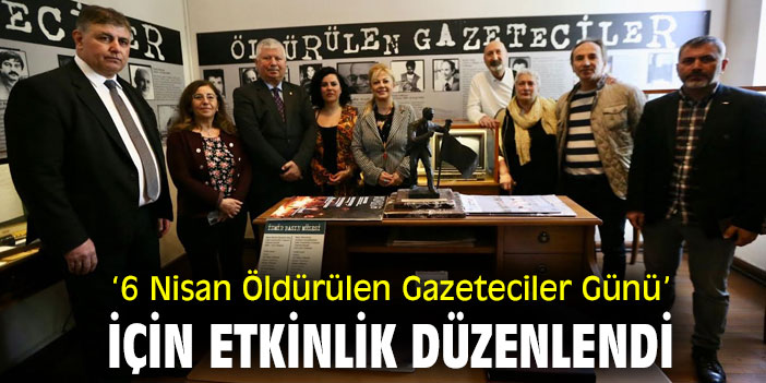 ‘6 Nisan Öldürülen Gazeteciler Günü’ için etkinlik düzenlendi
