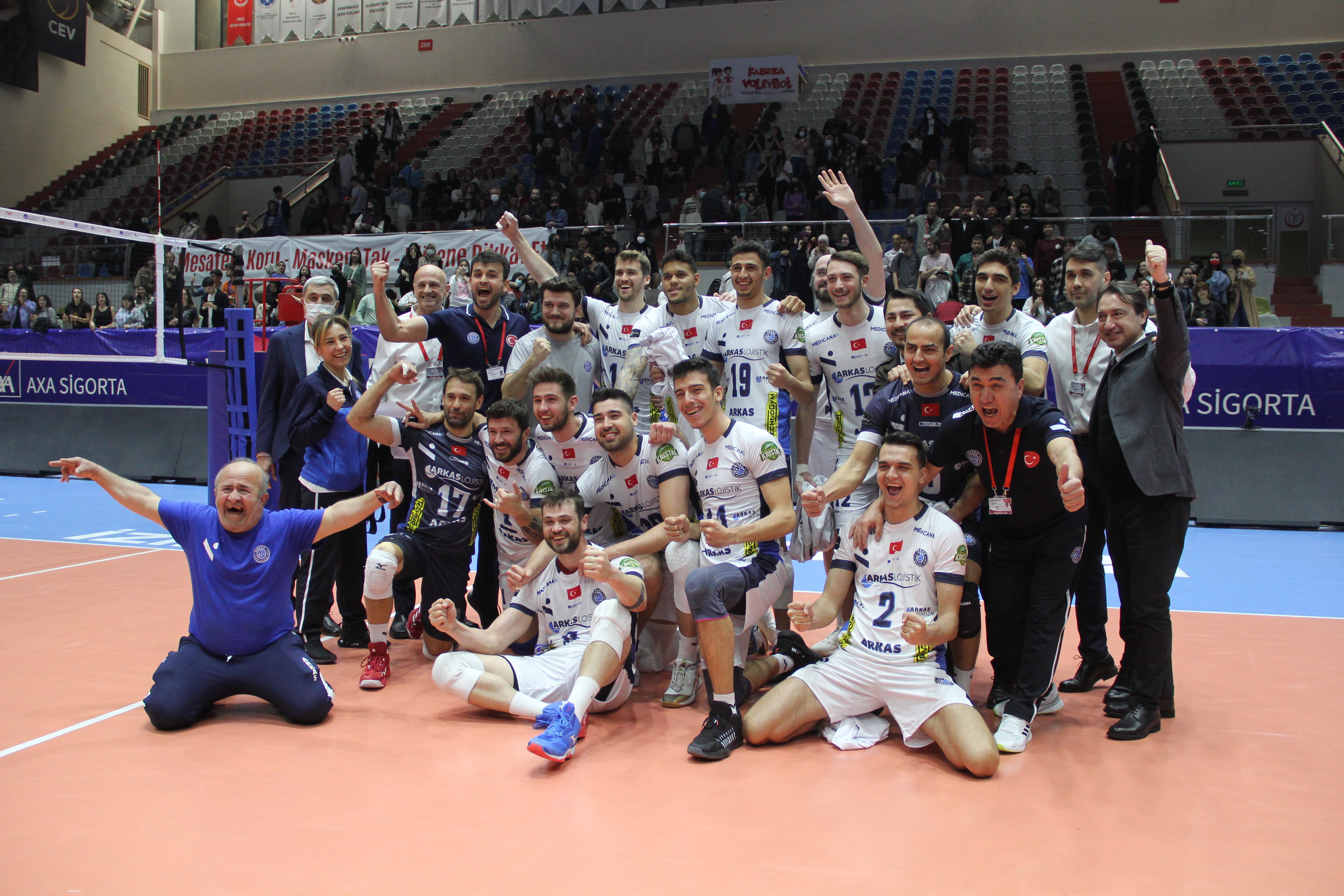 Arkas Spor'un hedefi final!
